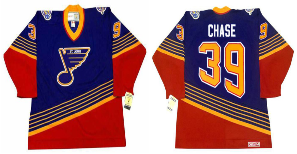 2019 Men St.Louis Blues 39 Chase blue style #2 CCM NHL jerseys